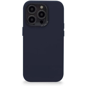 Decoded Leather Backcover Apple iPhone 14 Pro Steel Blue