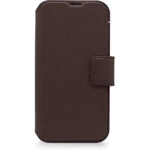 Decoded Leather Wallet Case Apple iPhone 14 Pro Max Chocolate Brown