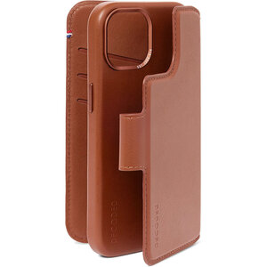 Decoded Leather Detachable Wallet Apple iPhone 15 Plus Tan