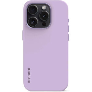 Decoded Silicone Backcover Apple iPhone 15 Pro Max Digital Lavender