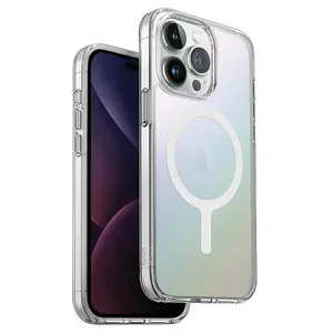 Uniq LifePro Xtreme iPhone 15 Pro Max  case Magclick Charging iridescent