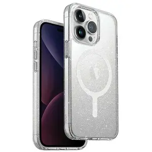Uniq LifePro Xtreme iPhone 15 Pro case Magclick Charging tinsel lucent