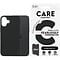 CARE by PanzerGlass CARE by PanzerGlass Fashionable Case Black w. MagSafe iPhone 16 Plus