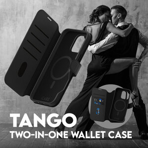 CARE by PanzerGlass Feature Case Tango Two-in-One Wallet w. MagSafe iPhone 16 Pro