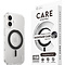 CARE by PanzerGlass CARE by PanzerGlass Feature Case Transparent w. Black Kickstand & MagSafe iPhone 16