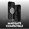 CARE by PanzerGlass CARE by PanzerGlass Flagship Case Transparent Urban Combat w. Black Frame & MagSafe iPhone 16