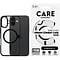 CARE by PanzerGlass CARE by PanzerGlass Flagship Case Transparent Urban Combat w. Black Frame & MagSafe iPhone 16