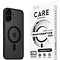 CARE by PanzerGlass CARE by PanzerGlass Flagship Case Transparent Urban Combat w. Black Frame & MagSafe iPhone 16 Plus