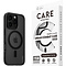 CARE by PanzerGlass CARE by PanzerGlass Flagship Case Transparent Urban Combat w. Black Frame & MagSafe iPhone 16 Pro