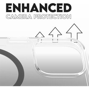 CARE by PanzerGlass Flagship Case Transparent Urban Combat w. Black MagSafe iPhone 16 Pro Max