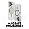 CARE by PanzerGlass CARE by PanzerGlass Flagship Case Transparent Urban Combat w. Blue MagSafe iPhone 16 Pro