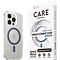 CARE by PanzerGlass CARE by PanzerGlass Flagship Case Transparent Urban Combat w. Blue MagSafe iPhone 16 Pro