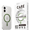 CARE by PanzerGlass CARE by PanzerGlass Flagship Case Transparent Urban Combat w. Green MagSafe iPhone 16