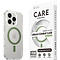 CARE by PanzerGlass CARE by PanzerGlass Flagship Case Transparent Urban Combat w. Green MagSafe iPhone 16 Pro