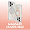 CARE by PanzerGlass CARE by PanzerGlass Flagship Case Transparent Urban Combat w. Peachy MagSafe iPhone 16 Pro