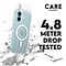 CARE by PanzerGlass CARE by PanzerGlass Flagship Case Transparent Urban Combat w. White MagSafe iPhone 16