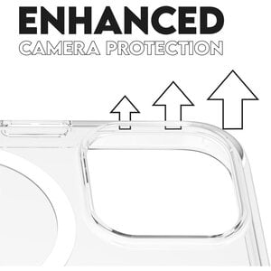 CARE by PanzerGlass Flagship Case Transparent Urban Combat w. White MagSafe iPhone 16 Pro