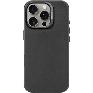 Decoded Leather Backcover Apple iPhone 16 Pro Black