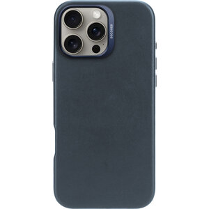 Decoded Leather Backcover Apple iPhone 16 Pro Max Navy