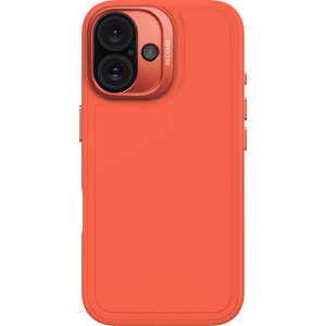 Decoded Silicone Stacks Backcover Apple iPhone 16 Tangerine