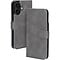 Mobiparts Mobiparts Classic Wallet Case Apple iPhone 16 Granite Grey (MagSafe Compatible)