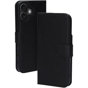 Mobiparts Classic Wallet Case Apple iPhone 16 Plus Black (MagSafe Compatible)