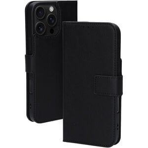 Mobiparts Classic Wallet Case Apple iPhone 16 Pro Max Black (MagSafe Compatible)