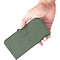 Mobiparts Mobiparts Classic Wallet Case Apple iPhone 16 Pro Max Stone Green (MagSafe Compatible)