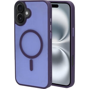 Mobiparts Hardcover Apple iPhone 16 Plus Satin Purple (Magsafe Compatible)