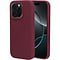 Mobiparts Mobiparts Silicone Cover Apple iPhone 16 Pro Plum Red