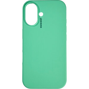 Nudient Base Case iPhone 16 Plus Mint Green