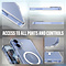 PanzerGlass PanzerGlass Apple iPhone 16 Plus White MagSafe HardCase Clear