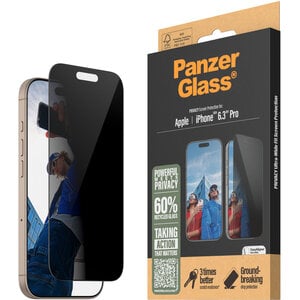 Panzerglass Apple iPhone 16 Pro - Ultra-Wide Fit Privacy Glass