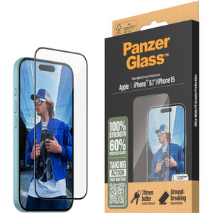 Panzerglass Apple iPhone 16/15 - Ultra-Wide Fit