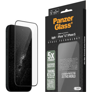 Panzerglass Ceramic Apple iPhone 16/15 - Ultra-Wide Fit