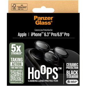 Panzerglass Ceramic Hoops Rings Apple iPhone 16 Pro/16 Pro Max