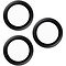 PanzerGlass Panzerglass Hoops Rings Apple iPhone 16 Pro/16 Pro Max - Black