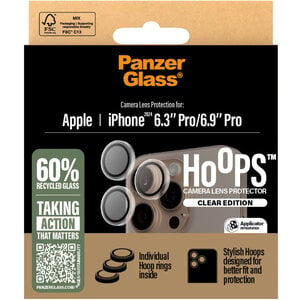 Panzerglass Hoops Rings Apple iPhone 16 Pro/16 Pro Max - Transparent