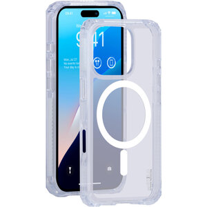 SoSkild Apple iPhone 16 Pro Defend Case Magnetic Ring Transparent