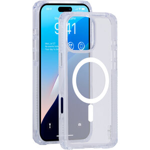 SoSkild Apple iPhone 16 Pro Max Defend Case Magnetic Ring Transparent