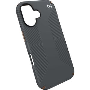 Speck Presidio2 Grip Apple iPhone 16 Charcoal Grey -  with Microban