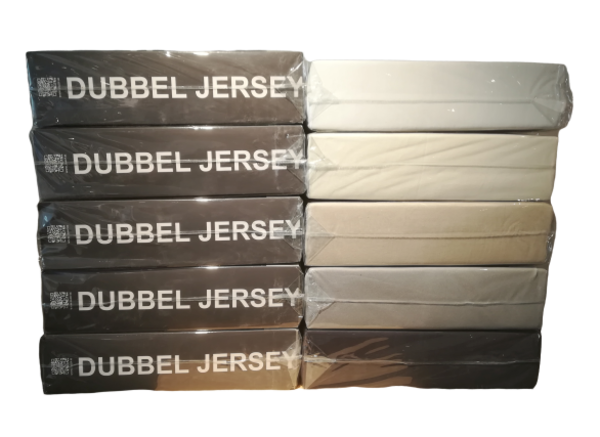 2SLEEP Belgisch merk Jersey  drap-housse blanc
