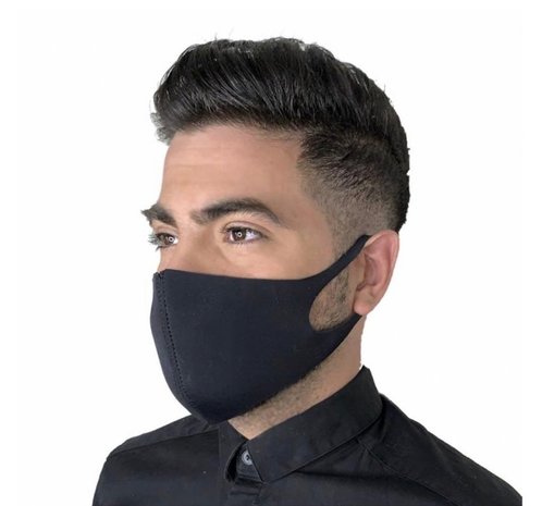Washable facemask black Washable facemask black