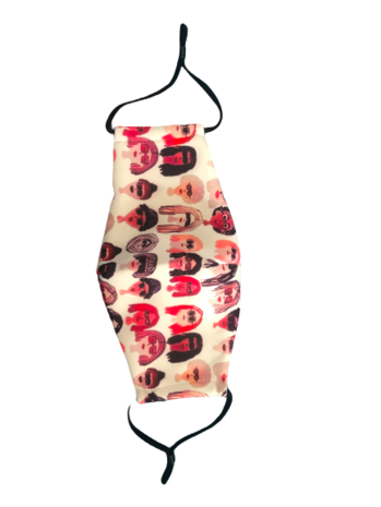 Washable facemasks mix prints Washable facemasks mix prints