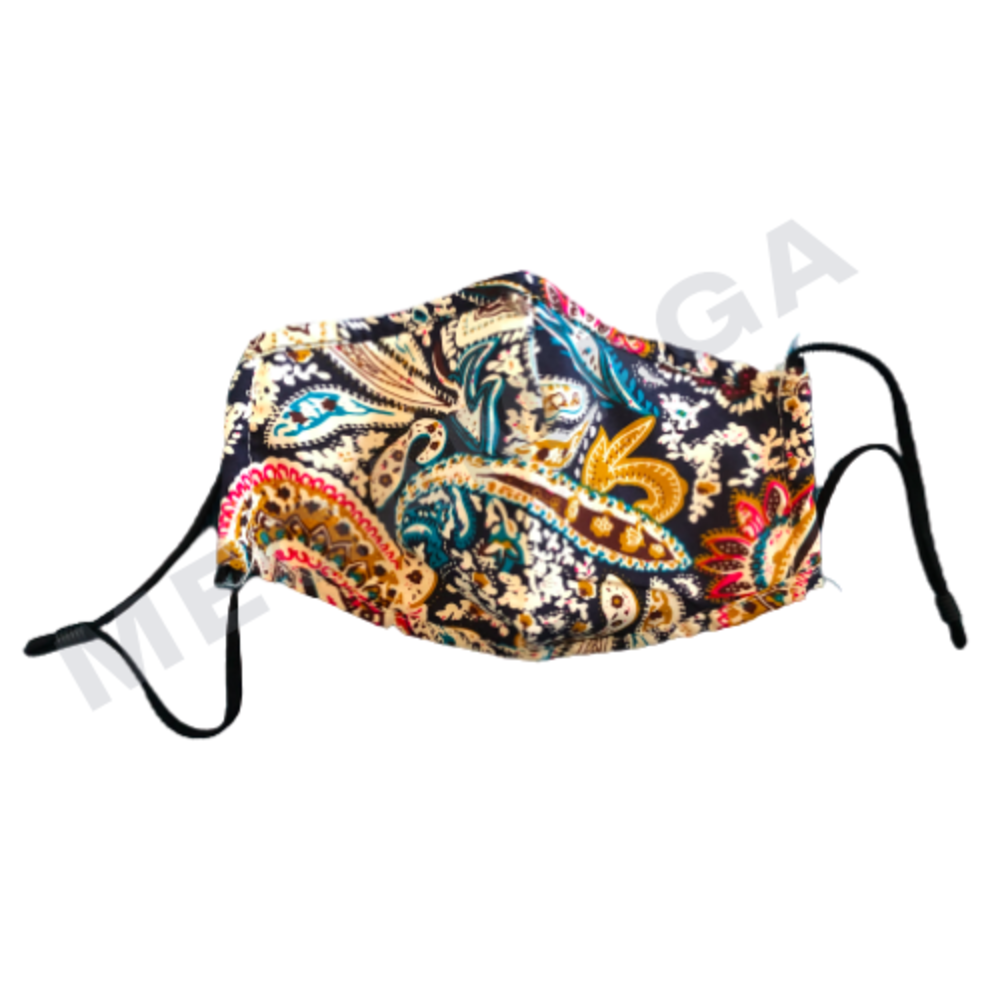 Washable coton facemasks -fleur Washable coton facemasks -fleur