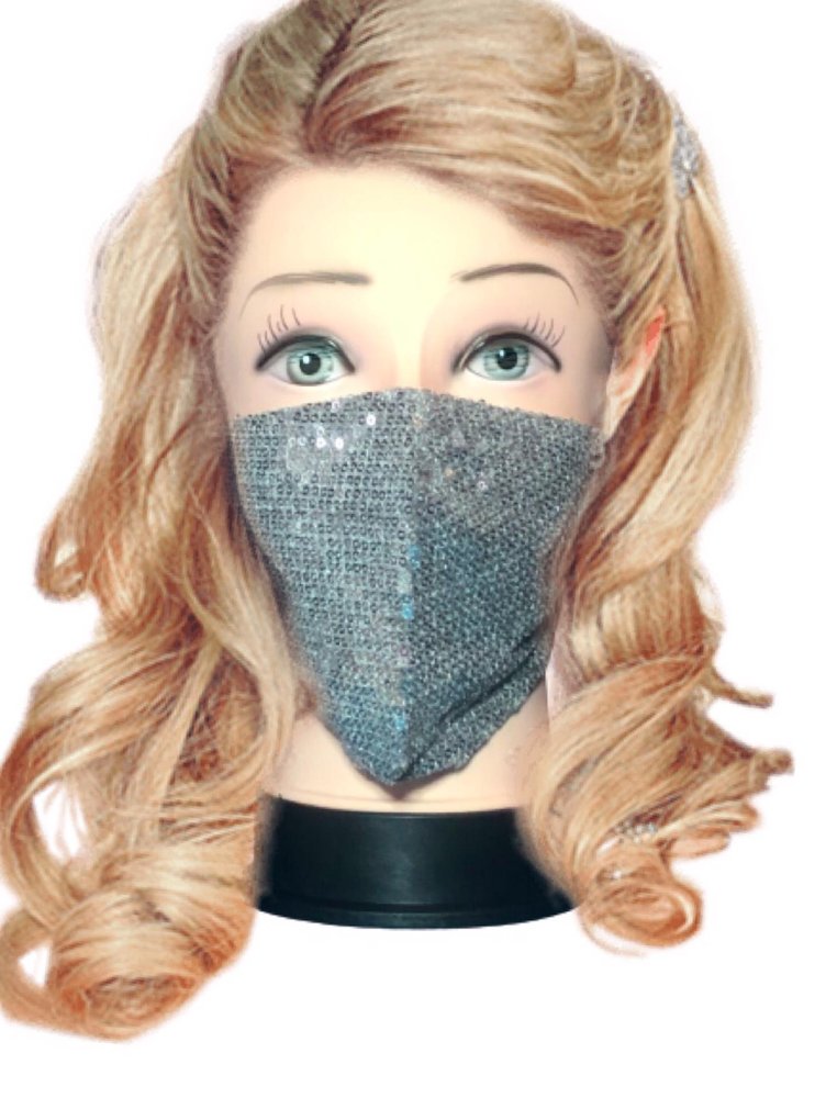 Washable  facemask glitter Washable  facemask glitter