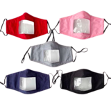 Transparant mondmasker