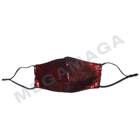 Wasbaar mondmasker glitter Wasbaar mondmasker glitter