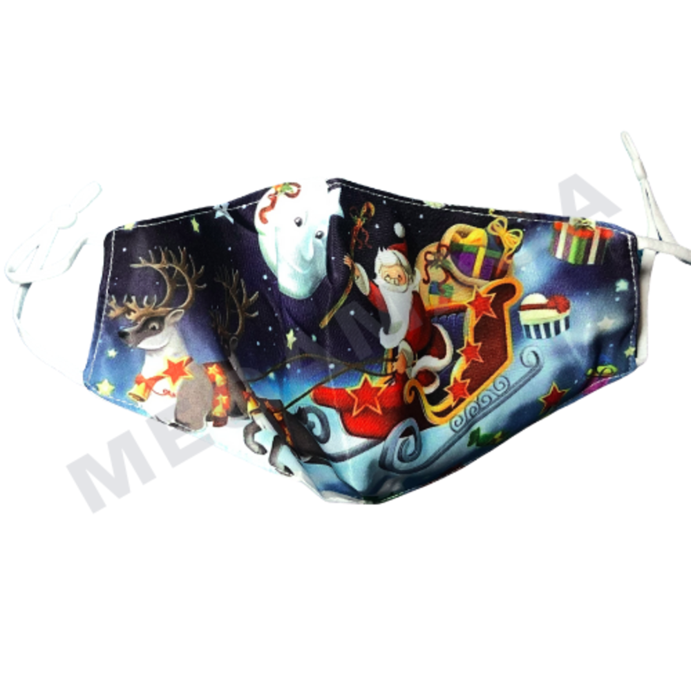 Wasbare kerst mondmaskers Wasbare kerst mondmaskers