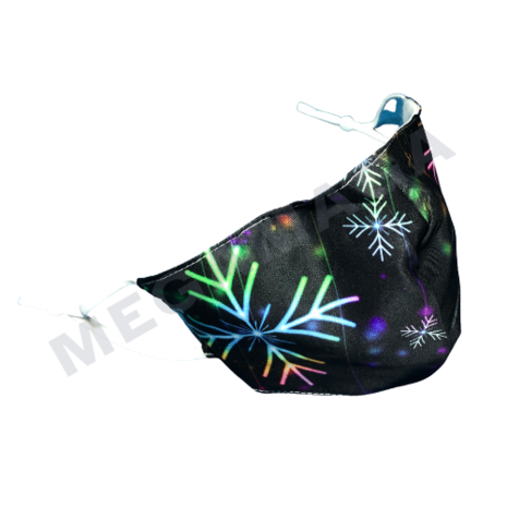 Wasbare kerst mondmaskers